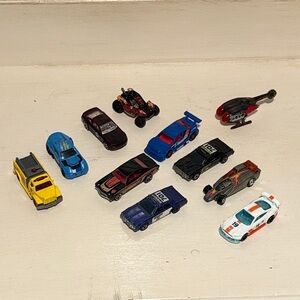 Assorted Die-Cast Toy Cars hot wheel various years